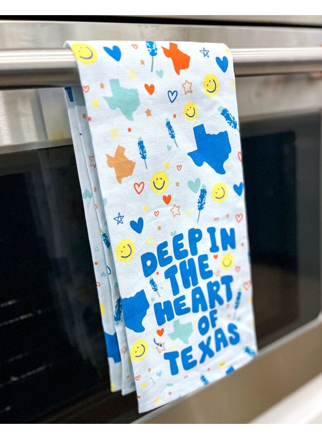 Deep in the Heart of Texas Tea Towel