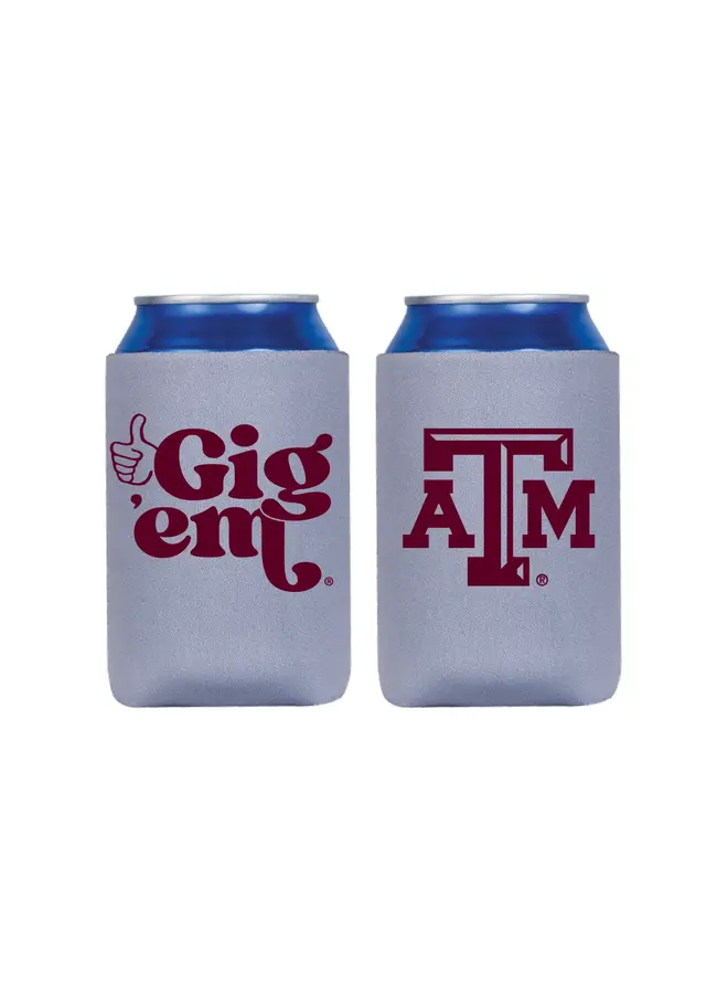 A&M Grey Koozie