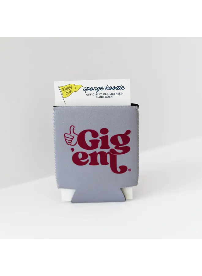 A&M Grey Koozie