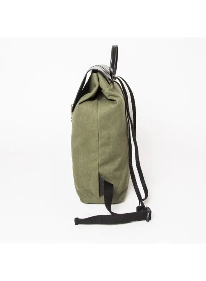 The Journeyman Rucksack Black/Green