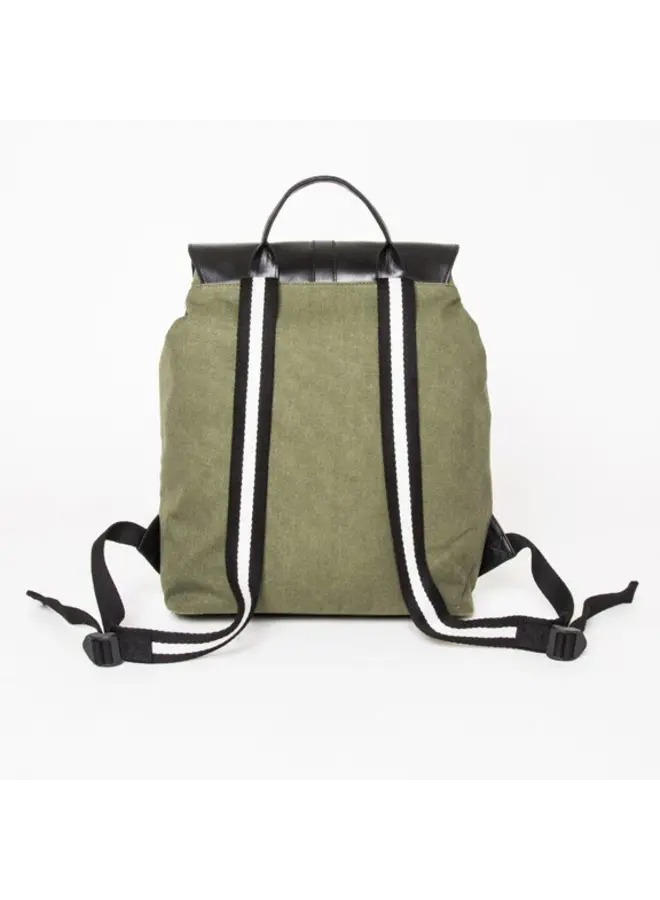 The Journeyman Rucksack Black/Green