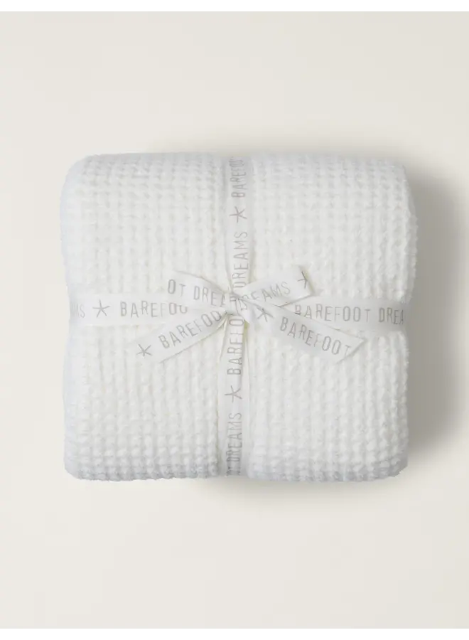 CozyChic Waffle Bed Blanket Pearl