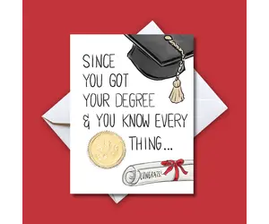 Know It All Graduation Card - Shop Barron's