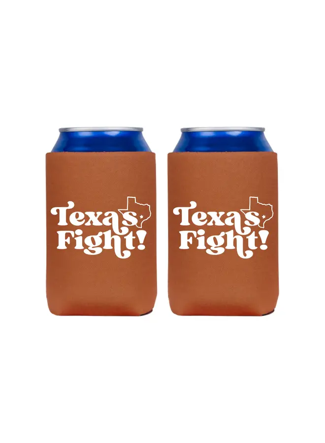 Texas Burnt Orange Koozie