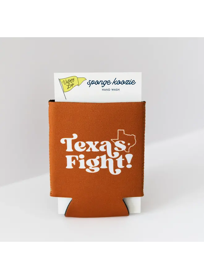 Texas Burnt Orange Koozie