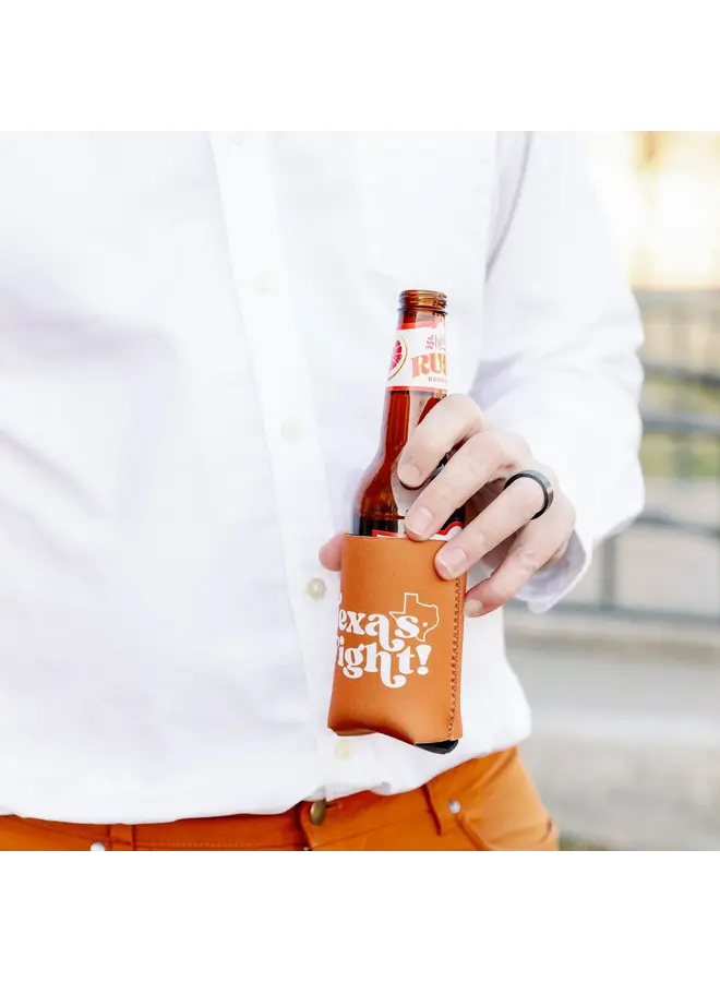 Texas Burnt Orange Koozie