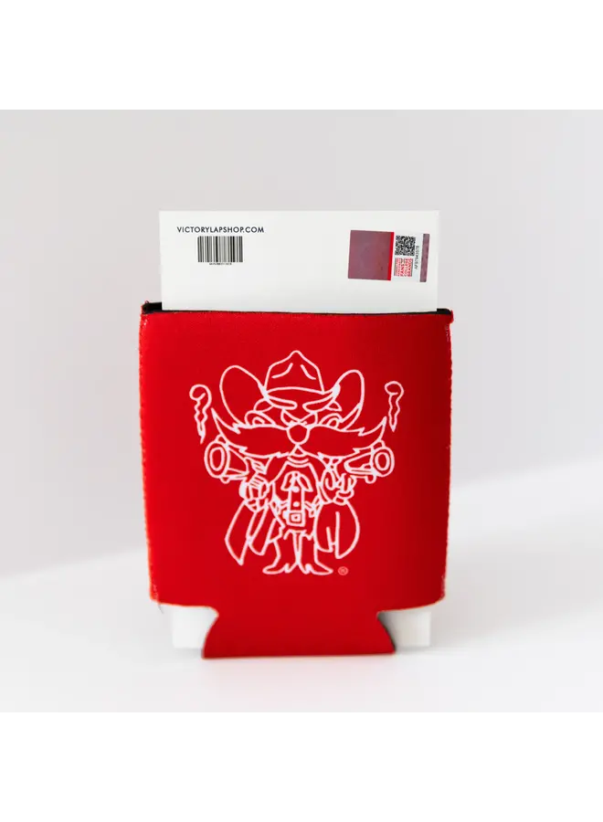 Tech Red Koozie