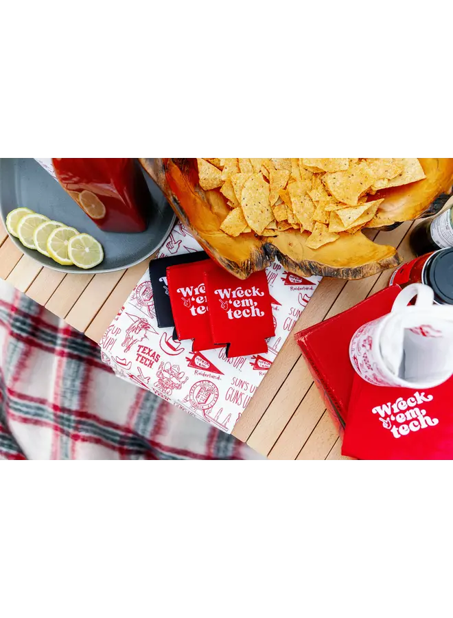 Tech Red Koozie