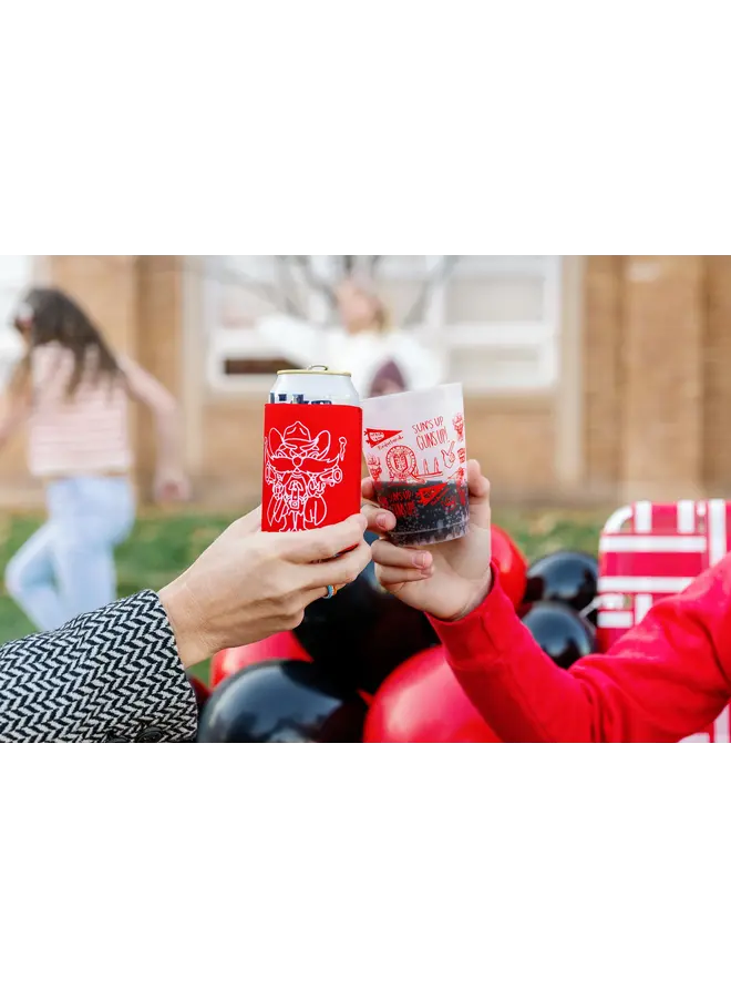 Tech Red Koozie