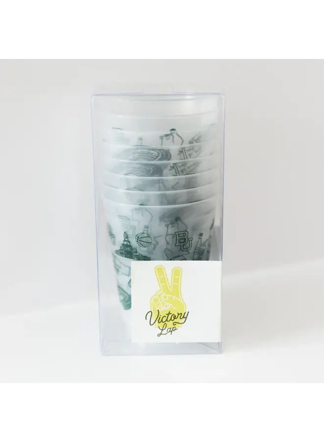 Baylor Shatterproof Cups Set of 8