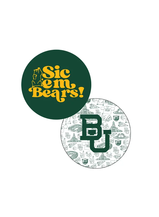 Baylor Coasters Set of 50