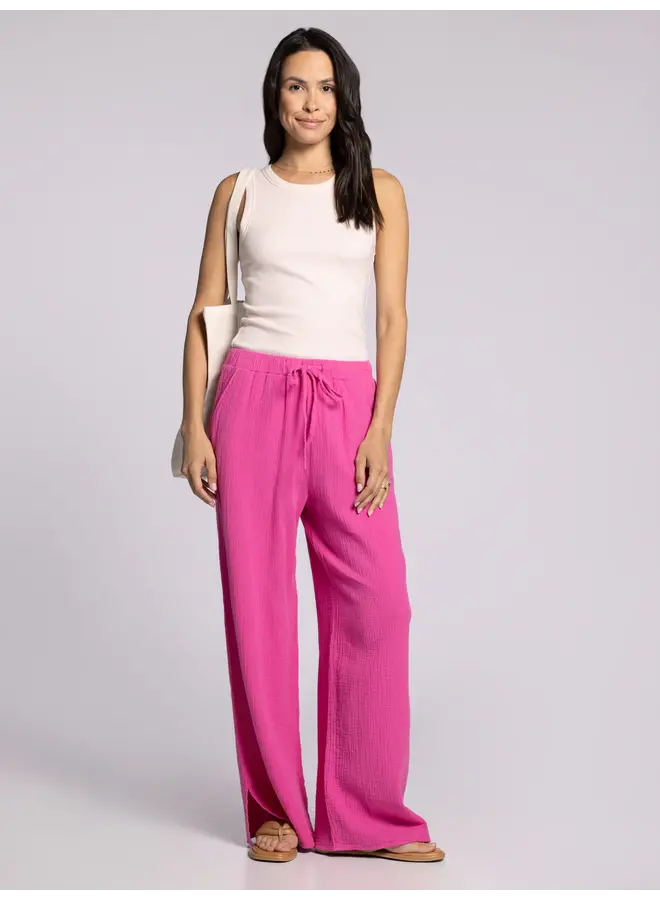 Verna Pants Soft Fuschia