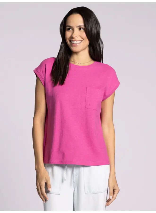 Agnes Tee Soft Fuschia