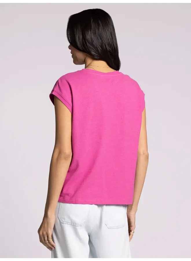 Agnes Tee Soft Fuschia
