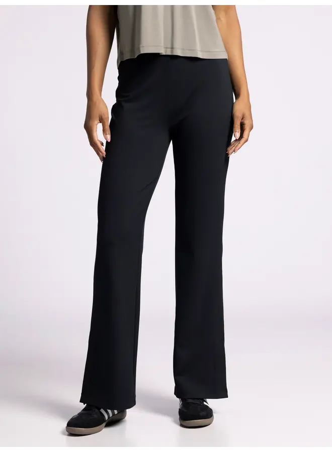 Izzy Pants Black Ribbed