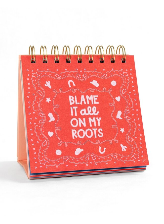 52 Weeks Of Southern Sayings - Desk Flip Calendar
