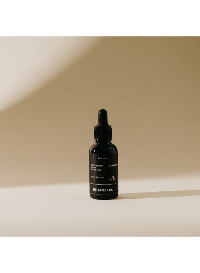Beard Oil Leather