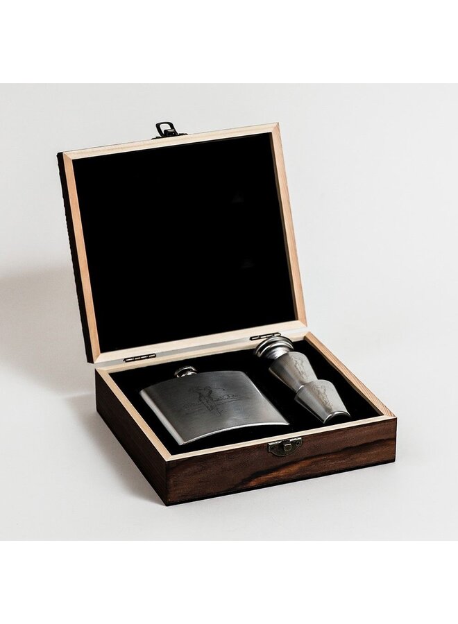 Hip Flask & Cup Set Golf