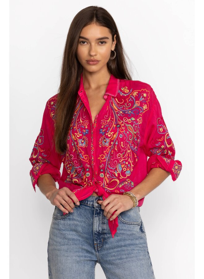 Cachemire Tunic Ultra Pink