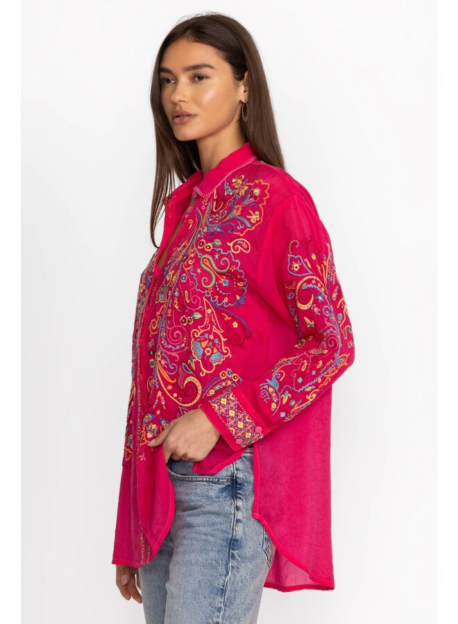 Cachemire Tunic Ultra Pink