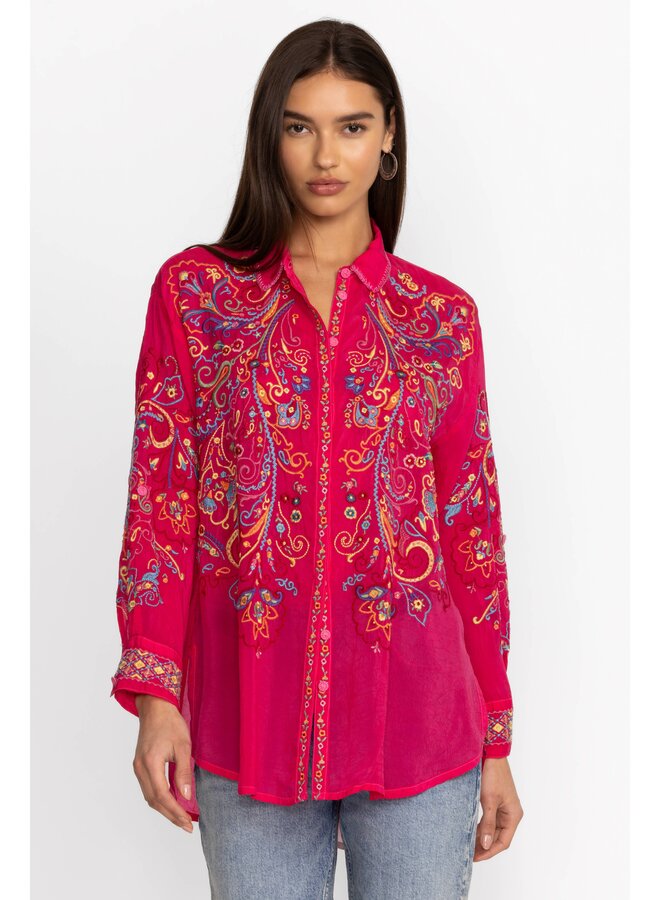 Cachemire Tunic Ultra Pink