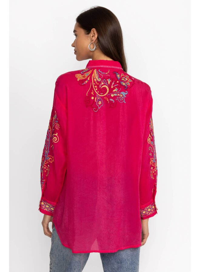 Cachemire Tunic Ultra Pink