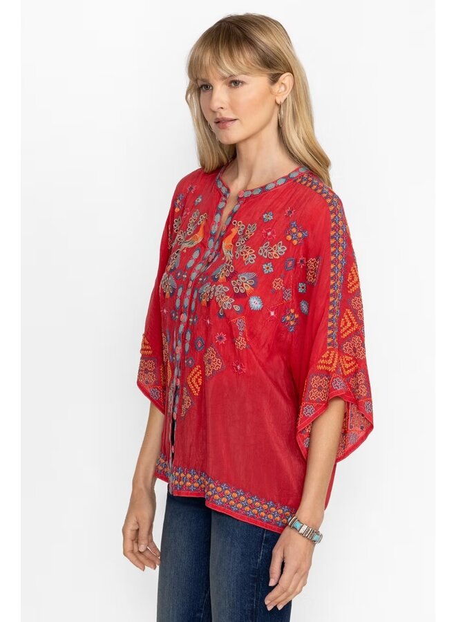 Brony Blouse Equestrian Red