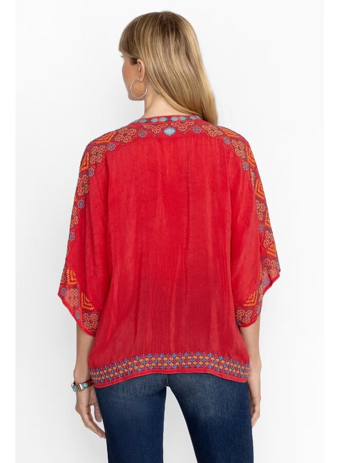 Brony Blouse Equestrian Red