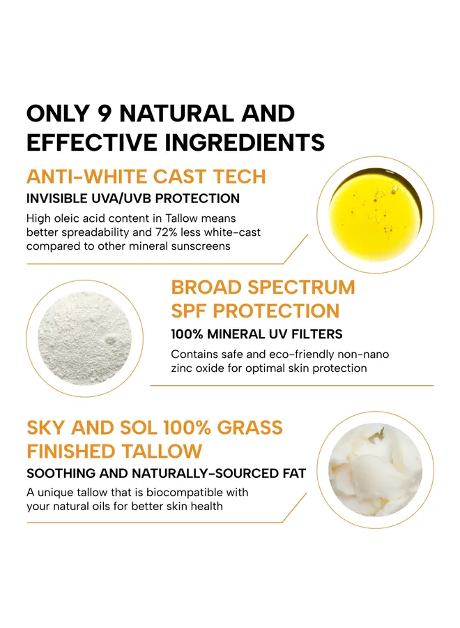 Sky & Sol Face/Body Sunscreen SPF 30