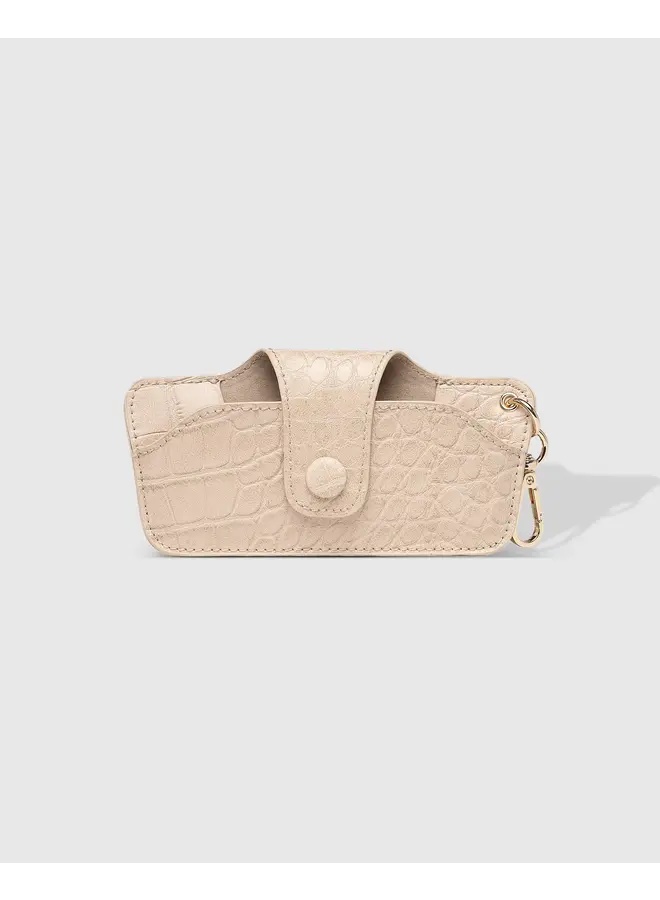 Skittle Sunglass Case Croc Butter