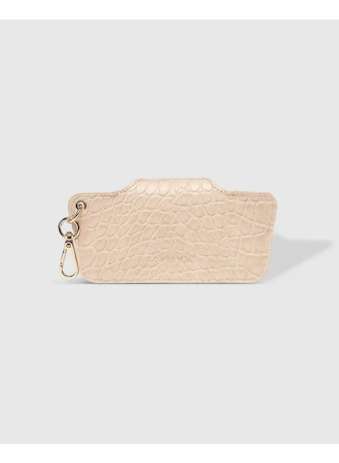 Skittle Sunglass Case Croc Butter