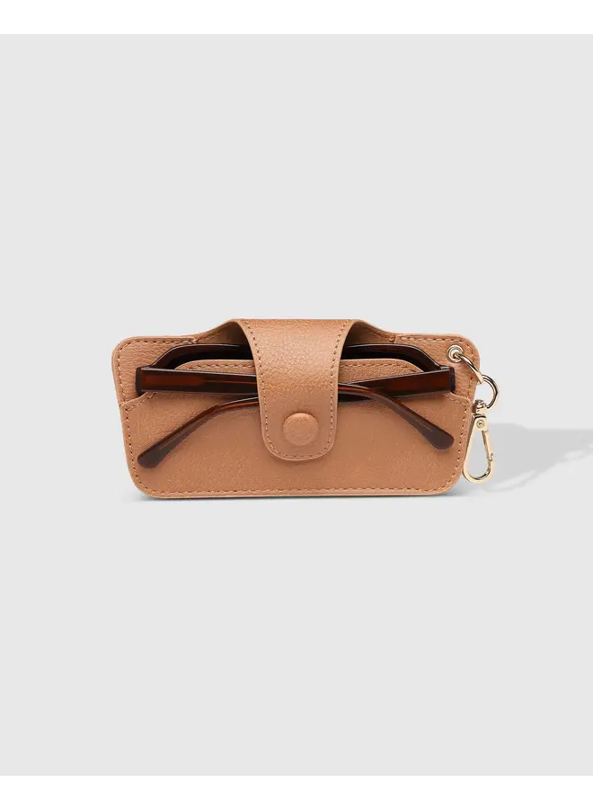 Skittle Sunglass Case Camel
