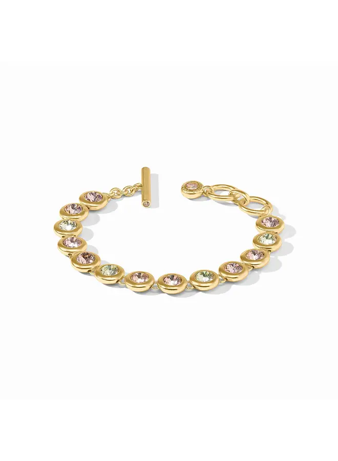 Rainbow Tennis Bracelet Champagne Radiance