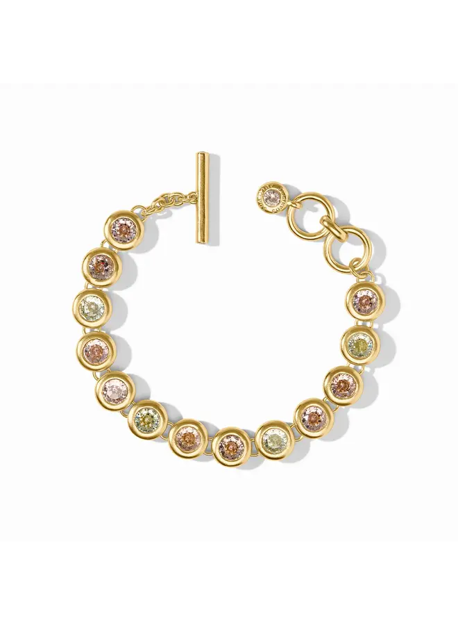 Rainbow Tennis Bracelet Champagne Radiance
