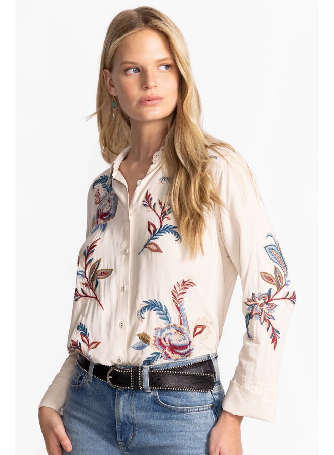 Vintage Button Down Shirt Alexa Shell