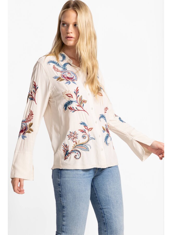 Vintage Button Down Shirt Alexa Shell