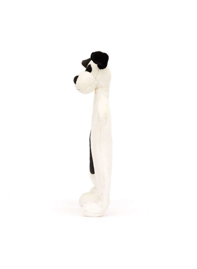 Bashful Black & Cream Puppy Comforter