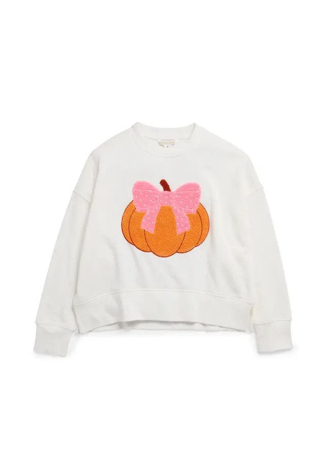 Pretty Pumpkin Sweatshirt Ivory