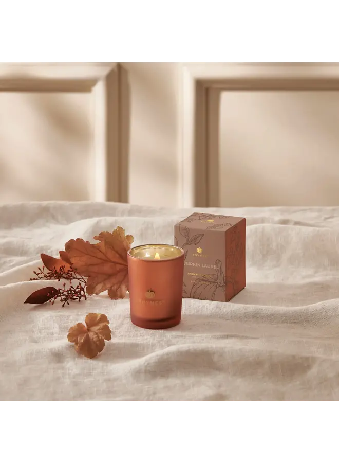 Pumpkin Laurel Votive Candle