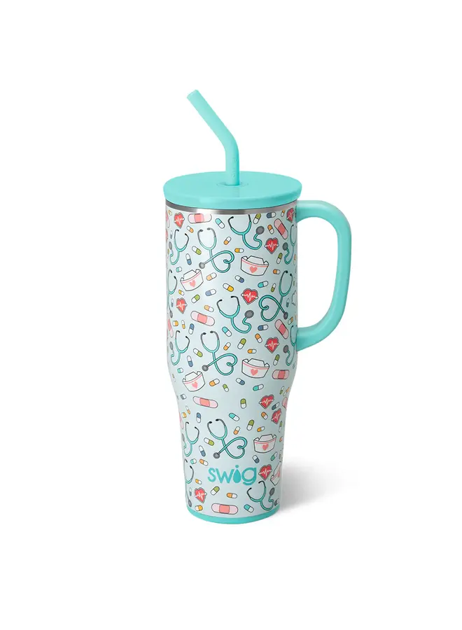 Mega Mug 40oz Scrub Life