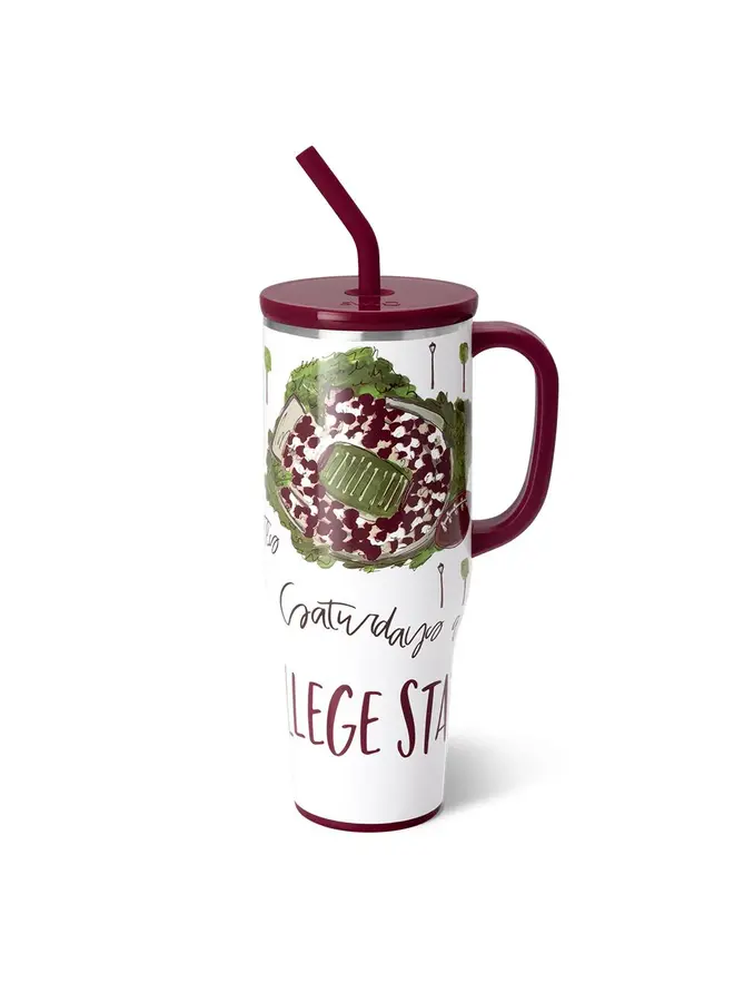 Mega Mug 40oz Saturdays in College Station