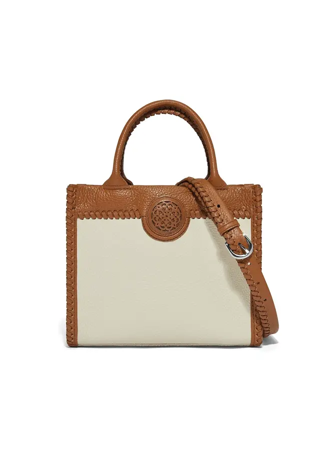 Sofia Medium Tote Luggage/White