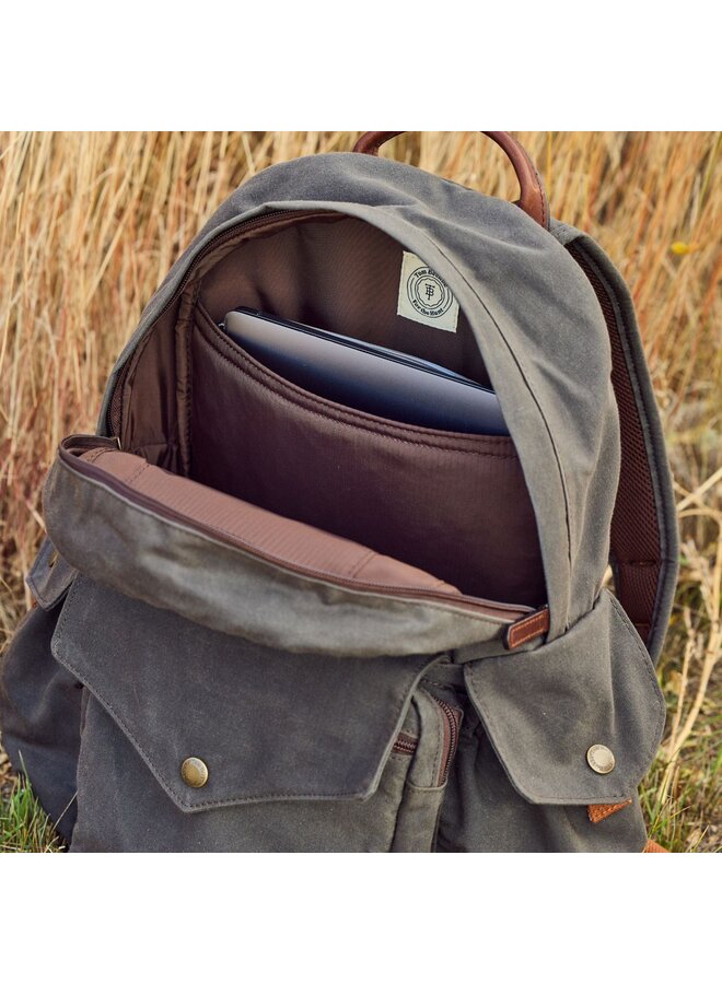 Canvas Backpack Bark