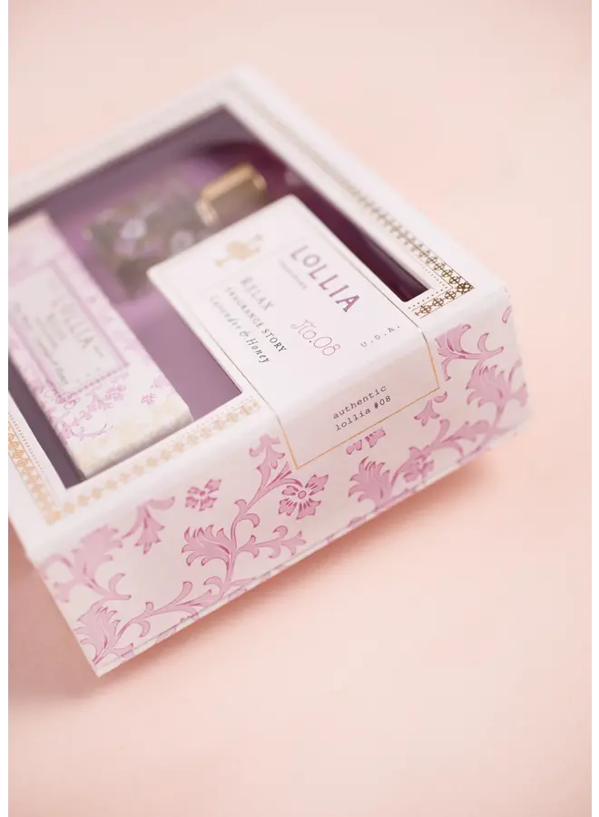 Relax Fragrance Story Gift Set
