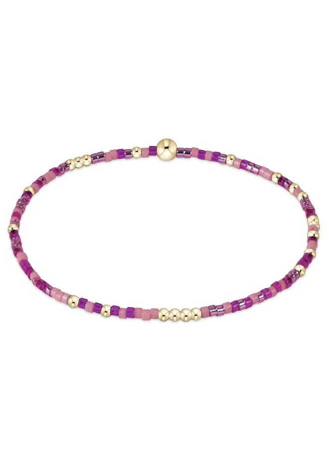 Hope Unwritten Bracelet Back to the Fuchsia