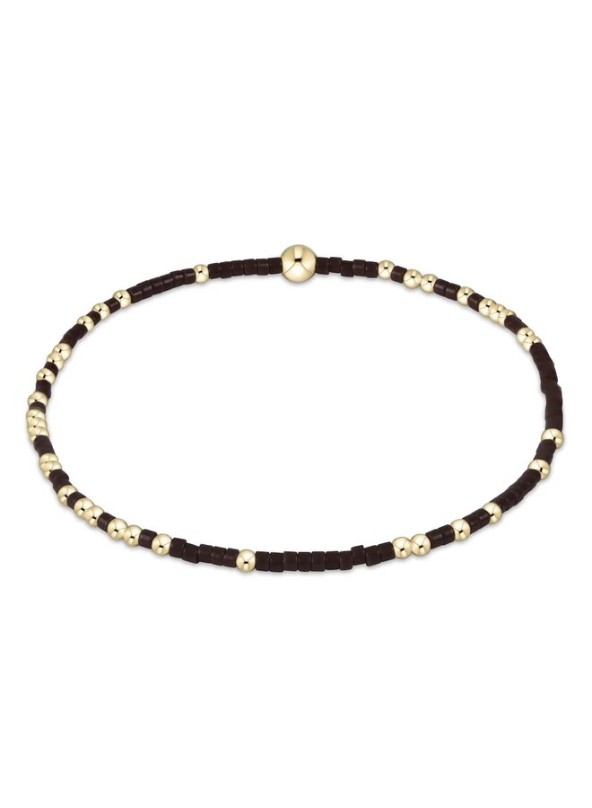 Hope Unwritten Bracelet Chocolate