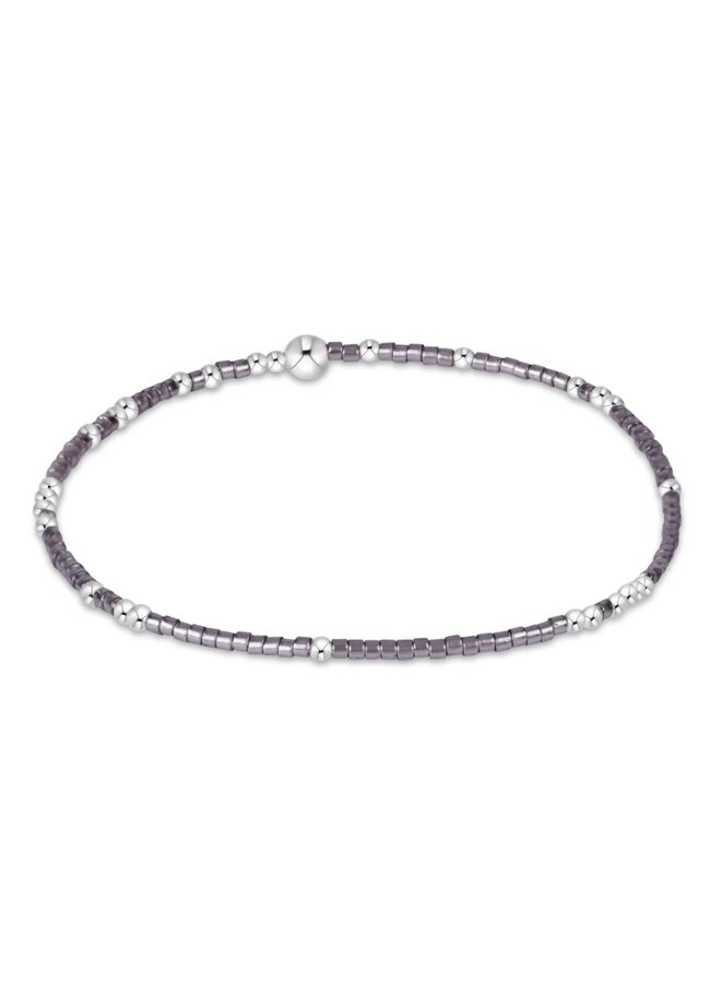 Hope Unwritten Sterling Bracelet Taupe With A Twist