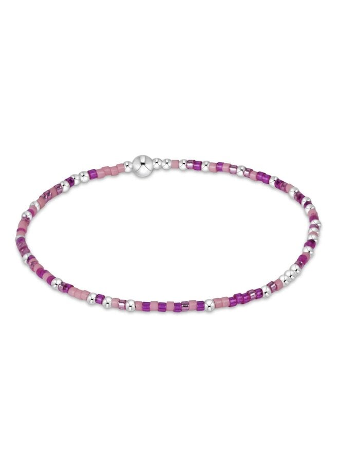 Hope Unwritten Sterling Bracelet Back To The Fuchsia