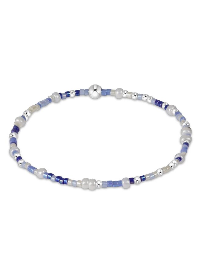 Hope Unwritten Sterling Bracelet Is A Smurf's Butt Blue?