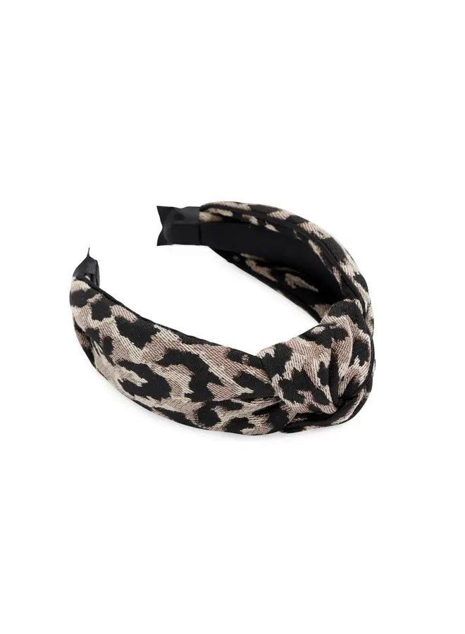 Leopard Knotted Headband